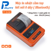 Máy in nhiệt cầm tay PT-51DC kết nối Bluetooth | Hàng chính hãng