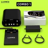 Máy siêu tụ (hàn chập) LUOWEI LW-E01 combo 1 kèm đế kẹp pin và 2 que hàn