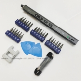Tovit điện iFixes iF2+ chuyên dùng tháo lắp điện thoại, máy tính bảng, Laptop có pin sạc, tặng kèm 24 đầu vít