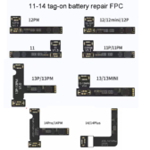 Cáp Fix pin hãng JC sửa % Pin,reset lần sạc cho IP 11-14Prm