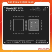 Vỉ làm chân CPU A10 Qianli - Vỉ đen dày 0.12mm