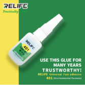 Keo dán đặc biệt Relife 401/ Qianli DZ02 cho Face ID, phím Home, dán cố định các vật dụng,...
