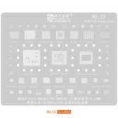 Vỉ MI15 làm chân hỗ trợ máy Mi 12Pro/12X/ Redmi K50; các máy dòng CPU SM8450/ 8250 cùng các ic cần thiết