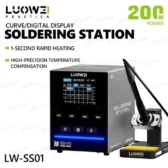 Trạm hàn thông minh LUOWEI LW-SS01 mũi C210 công suất 200W